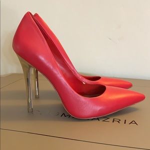 Bcbg Max Azria red heels